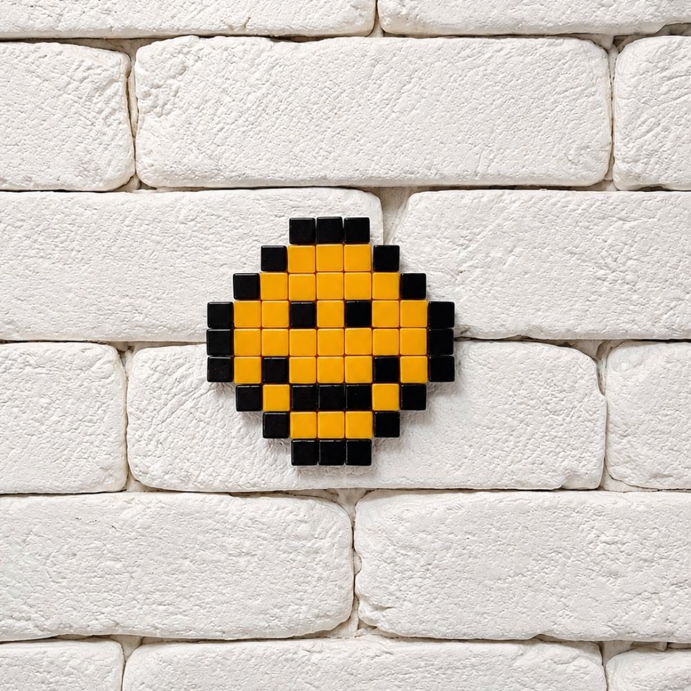 90's smile - Kit de mosaïque pixel art