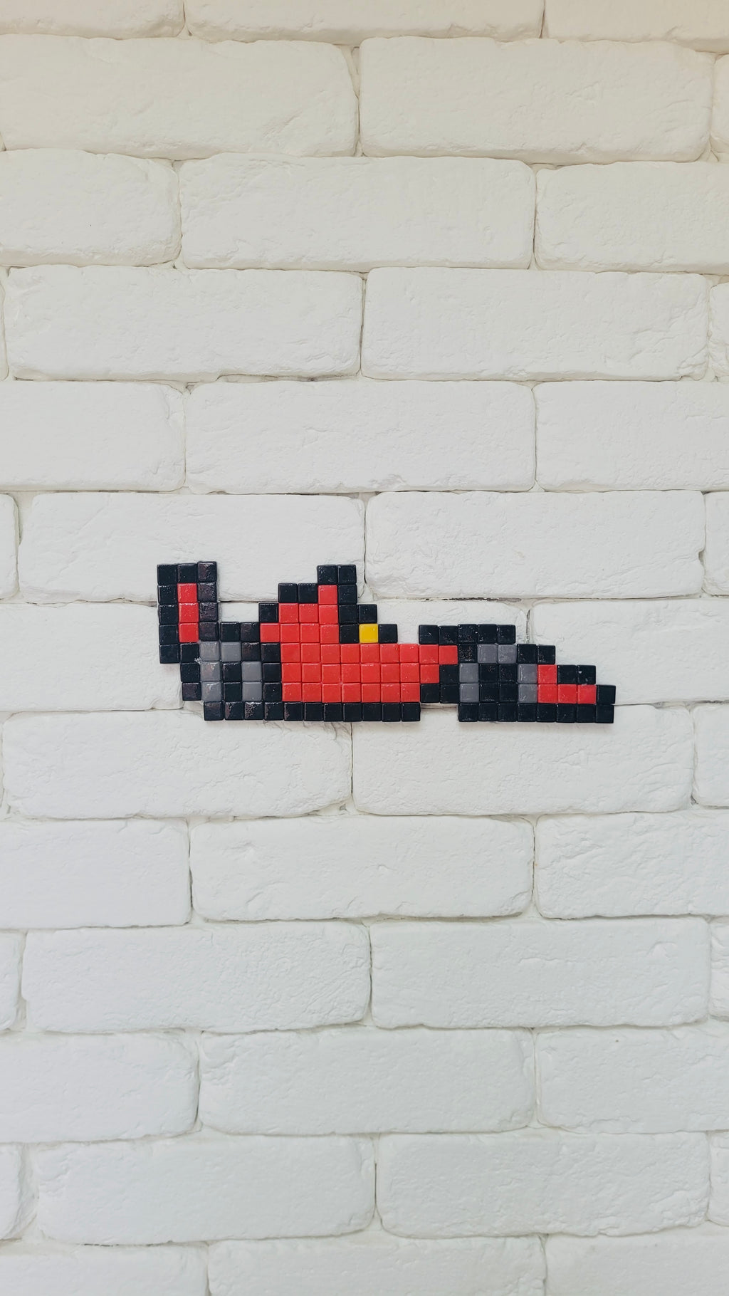 F1 Rétro-racer - Kit de mosaïque pixel art